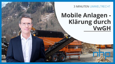 Mobile Anlagen - Klärung durch VwGH