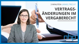 Vertragsänderungen im Vergaberecht Vertragsänderungen im Vergaberecht
