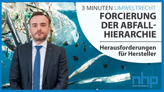 Forcierung der Abfallhierarchie – Herausforderungen für Hersteller