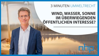 Wind, Wasser, Sonne im überwiegenden öffentlichen Interesse?