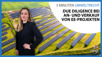 Due Diligence bei An- und Verkauf von EE-Projekten