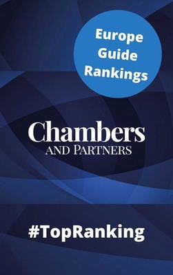 Top Platzierung bei den Europe Guide Rankings von Chambers