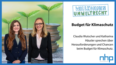 Budget für Klimaschutz