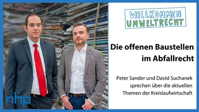 Die offenen Baustellen im Abfallrecht Die offenen Baustellen im Abfallrecht
