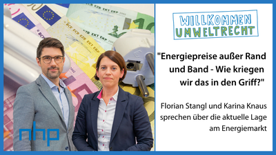 "Energiepreise außer Rand und Band - Wie kriegen wir das in den Griff?" "Energiepreise außer Rand und Band - Wie kriegen wir das in den Griff?"
