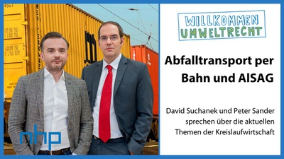 Abfalltransport per Bahn und AlSAG Abfalltransport per Bahn und AlSAG