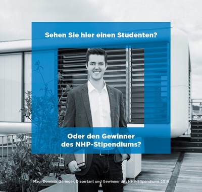 Dissertations-Stipendium von Niederhuber & Partner Rechtsanwälte geht dieses Jahr an Dominik Geringer