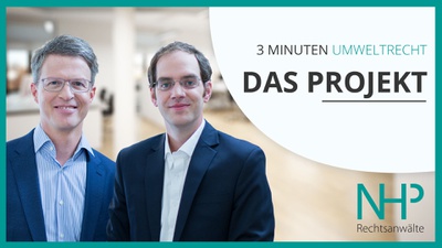 Niederhuber & Partner Rechtsanwälte präsentieren YouTube Kanal „3 MINUTEN UMWELTRECHT“
