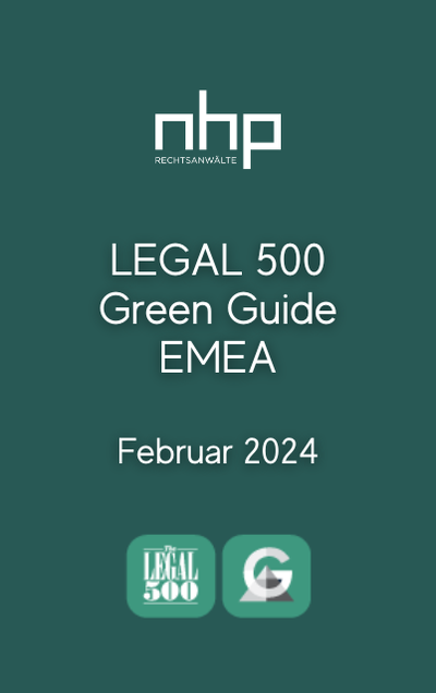NHP im LEGAL 500 Green Guide - EMEA